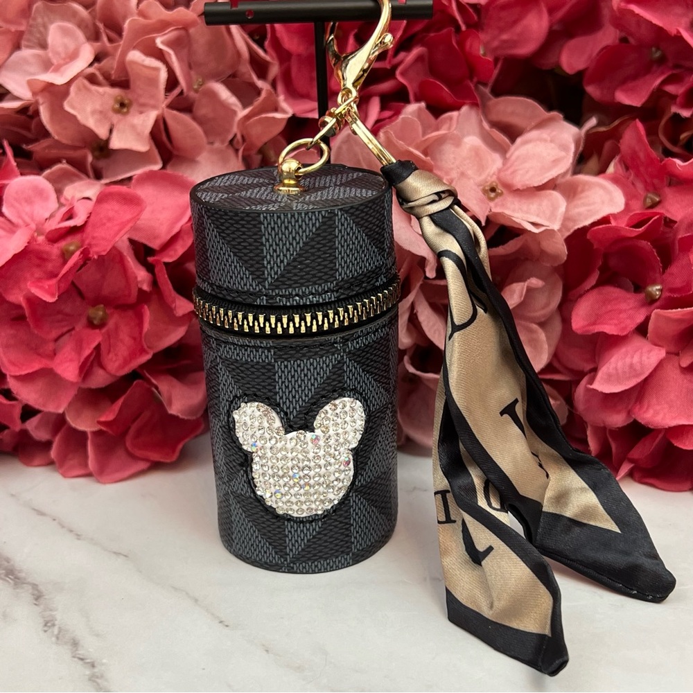 Mickey Mouse Coin Purse with Ribbon Tassel Keychain - Picture 8 of 16
